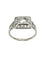 Bague 58 Bague Art-Déco, platine et diamants 58 Facettes