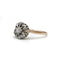 Bague 47 Bague marguerite XIXe or jaune 750 platine diamants tailles rose 58 Facettes SA006
