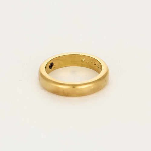 Bague 62 Bague jonc en or jaune et diamant 58 Facettes SQU3662X3