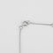 Collier COLLIER OR BLANC 1 DIAMANT O,20ct 58 Facettes M8927