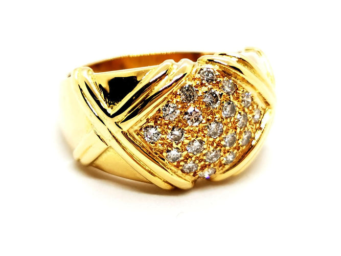 Bague 53 Bague Or jaune Diamant 58 Facettes 1186468CN