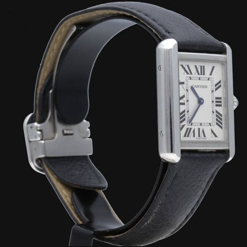 Montre Cartier Montre Tank Solo Pm 58 Facettes MT43613