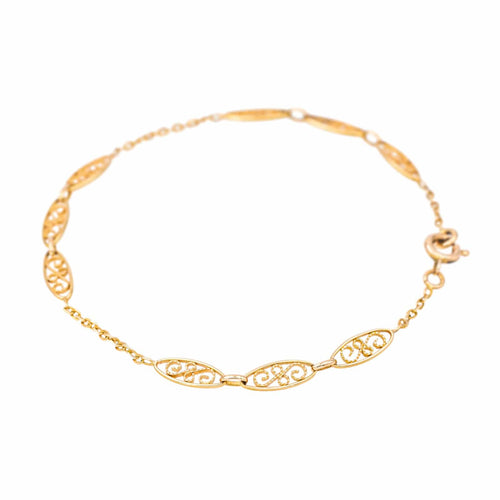 Bracelet Bracelet Chaîne Or jaune 58 Facettes 4387218CN