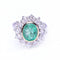 Bague 51 Bague RAINA avec diamants et émeraude 58 Facettes D359454EJ