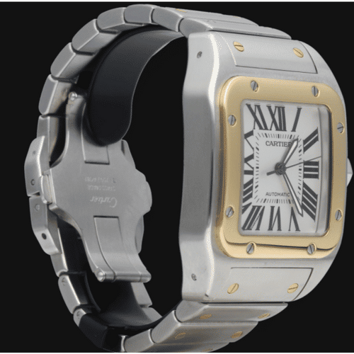 Montre Cartier Montre Santos 100 Xl 58 Facettes MT41287