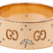 Bague 59 Gucci Bague Icon Blossom Or rose 58 Facettes 3118039CN
