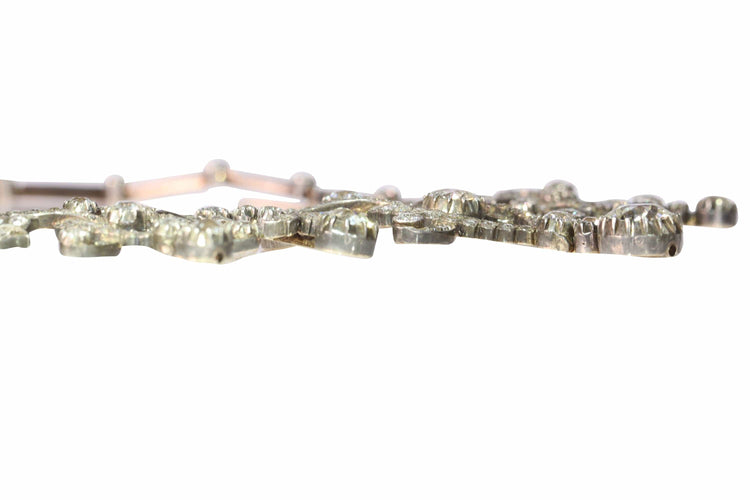 Collier Guirlande de diamants romantique victorienne – Un tour de cou de cérémonie et de sentiment 58 Facettes 25146-0152