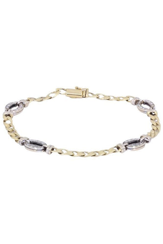 Bracelet Bracelet 2 ors diamants 58 Facettes 085451