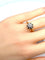 Bague 53 Bague solitaire or blanc diamant 0.40ct 58 Facettes AB359
