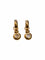Boucles d'oreilles Boucles d'oreilles Chopard Happy Diamonds en or jaune 18 carats avec diamants 58 Facettes 11116