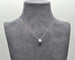 Collier Collier en or blanc avec saphir de 1,30 ct et diamants 58 Facettes 9622