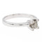 Bague 58 Bague Solitaire Or blanc Diamant 58 Facettes 2208894CN