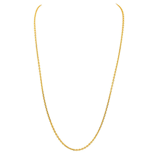 Naszyjnik Łańcuszek Żółte Złoto 