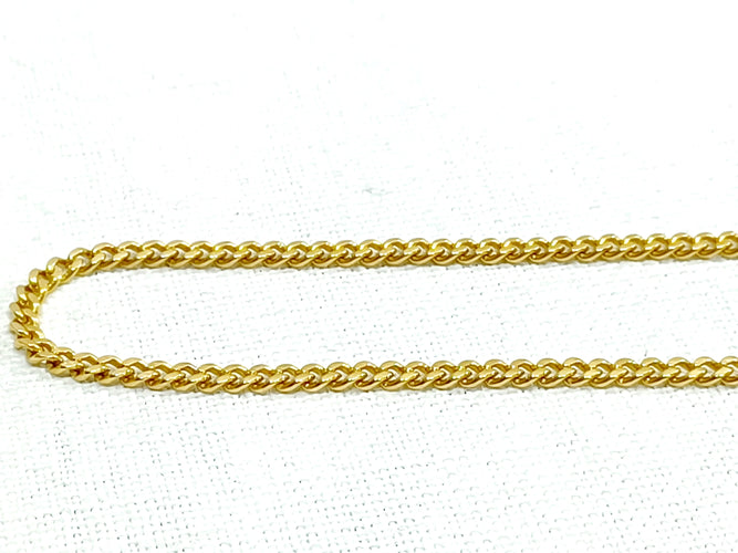 Collier Chaine En Or Mailles Gourmette 58 Facettes