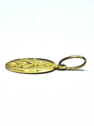 SAINT CHRISTOPHER-medalj i guld 