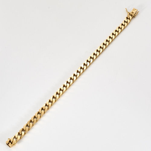 Bracelet Bracelet en or jaune composé d'une maille gourmette 58 Facettes CHA01722