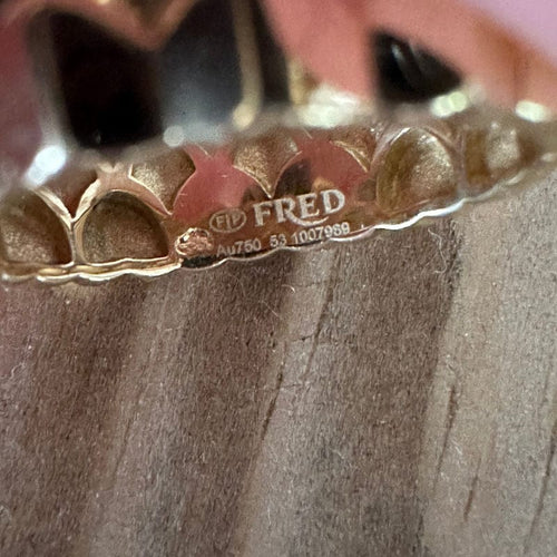 Bague 53 FRED - Bague Une île d'or - or jaune 58 Facettes