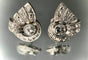 Boucles d'oreilles Paire de boucles d'oreilles Art Déco en platine 58 Facettes