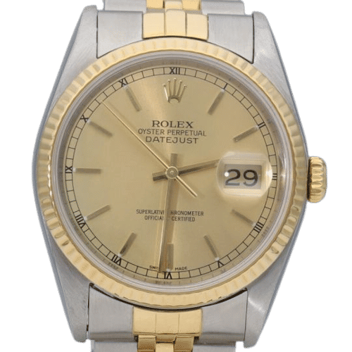 Montre Rolex Montre Datejust 36 Or Jaune 18K / Acier 58 Facettes MT44129