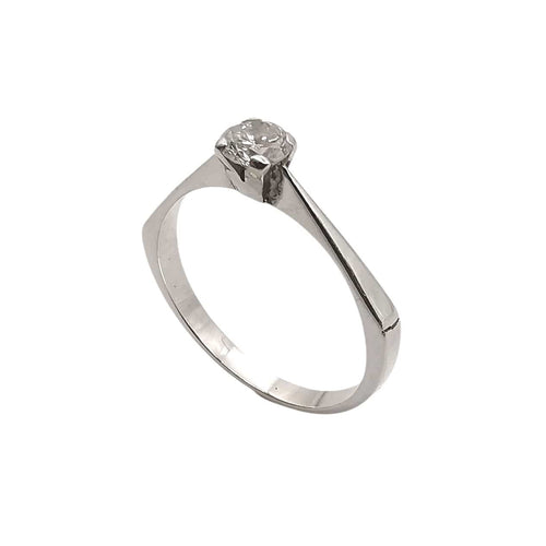 Bague 49 Bague solitaire or & diamant 58 Facettes