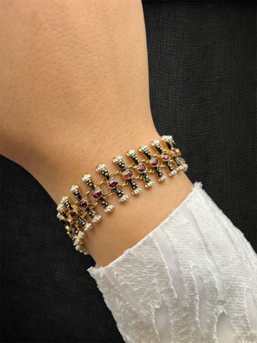 Bracelet Girotondo de Moretti Fiumani or jaune 58 Facettes