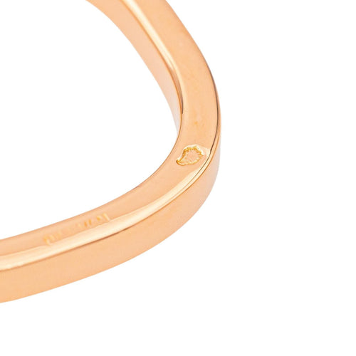 Bague 46 Dinh Van Bague Alliance Carrée Or rose 58 Facettes 4061236CN