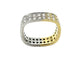 Bague 53 Bague vintage 2 ors 18K et diamants 1.70ct 58 Facettes