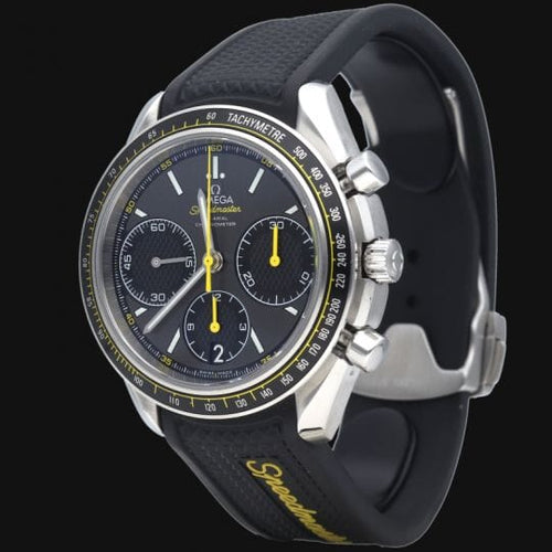 Montre Montre Omega Speedmaster Racing Chronographe Cadran Jaune Co-Axial 40 mm 58 Facettes MT41854