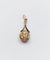 Pendentif Pendentif victorien or jaune, citrine sur paillon rouge (circa 1820) 58 Facettes A06126