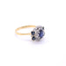 Bague 62 Bague Papillon or saphirs diamants 58 Facettes 105