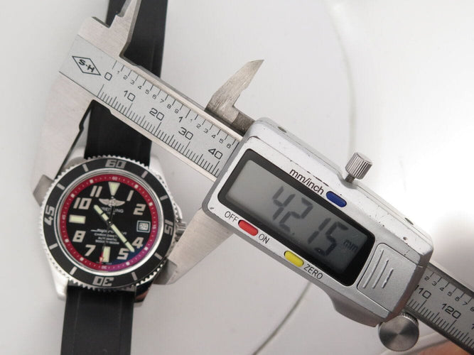 Montre montre BREITLING a17364 superocean 42 automatique en acier fullset 58 Facettes 271458