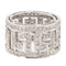 Bague 53 Bague Or blanc Diamant 58 Facettes 2367314CN