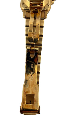 Montre CARTIER - Montre Santos femme or jaune 58 Facettes