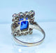 Bague Bague Saphir Ceylan Exceptionnel 58 Facettes AB410