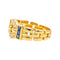 Bague 54 Bague  Or jaune Diamant, Saphir 58 Facettes 3804083CN