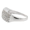 Bague 54 Bague Or blanc Diamant 58 Facettes 1969291CN