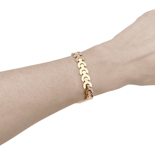 Bracelet Bracelet FRED, or jaune. 58 Facettes 34531