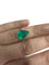 Émeraude colombienne certifiée en forme de poire de 3,96 carats 58 Facettes COL-04