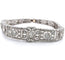 Bracelet Superbe bracelet Art déco français en platine serti de diamants de 4,50 ct 58 Facettes