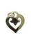 Pendentif Pendentif coeur or blanc OJ.Perrin 58 Facettes 00009101