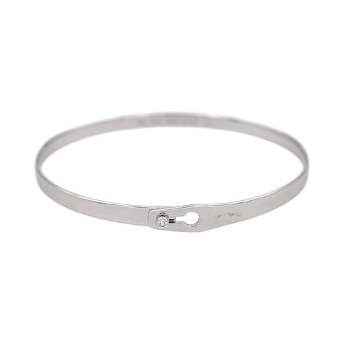 Bracelet Dinh Van Bracelet Serrure Or blanc Diamant 58 Facettes 4625527RV