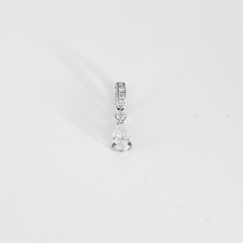 Pendentif Pendentif diamant or blanc 58 Facettes 2090679