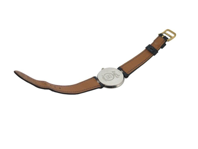 Montre vintage montre HERMES clipper 26 mm en or 18k et acier quartz  lady 58 Facettes 268714