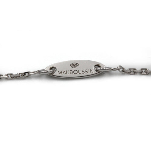 Collier Chaîne Pendentif Mon Premier Pas d'Amour - Mauboussin 58 Facettes 250448R