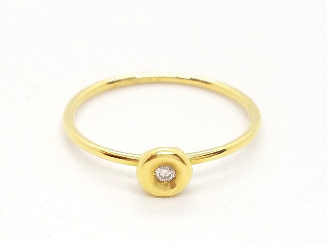 Bague 52 Bague Or jaune Diamant 58 Facettes 579280RV