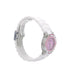 Montre CHAUMET - Montre Class One rose avec diamants et caoutchouc blanc 58 Facettes 56984