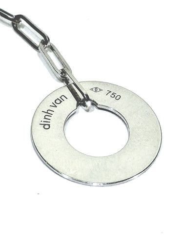 Dinh Van - Ketting "Doelwit" Witgoud 