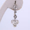 Boucles d'oreilles Boucles d'oreilles en platine et or jaune avec diamants 58 Facettes