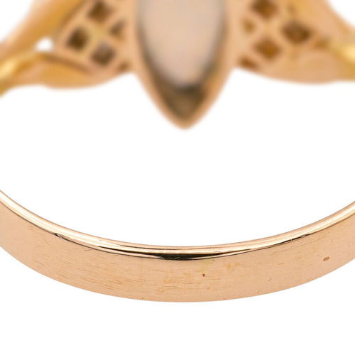 Bague 52 Bague Or rose Opale, Diamant 58 Facettes 3877323CN