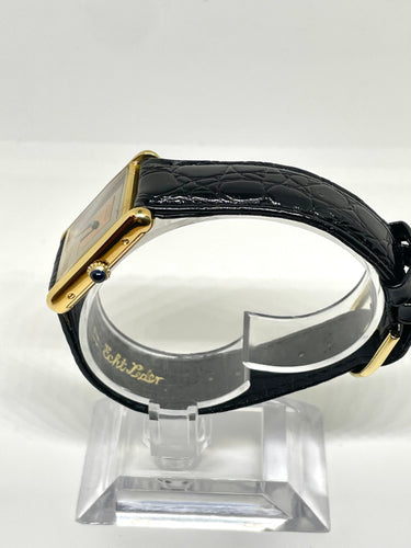 Montre CARTIER - Montre Must tank vermeil GM 58 Facettes